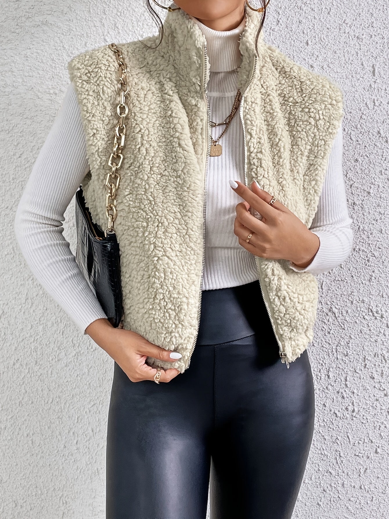 JansenStyle™ Livia | Teddy bodywarmer