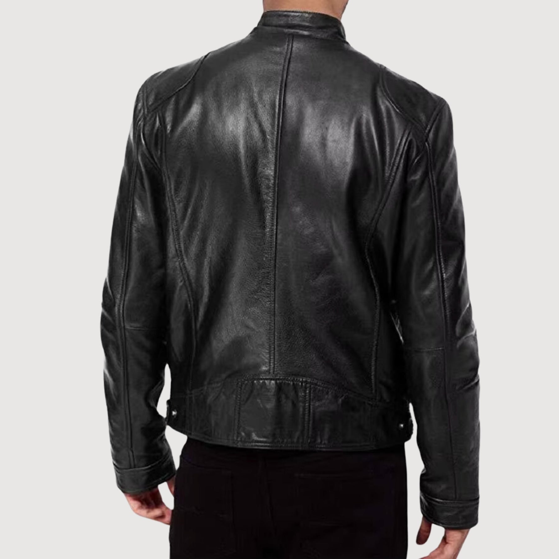 Markus | Veste en cuir premium