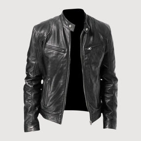 Markus | Veste en cuir premium