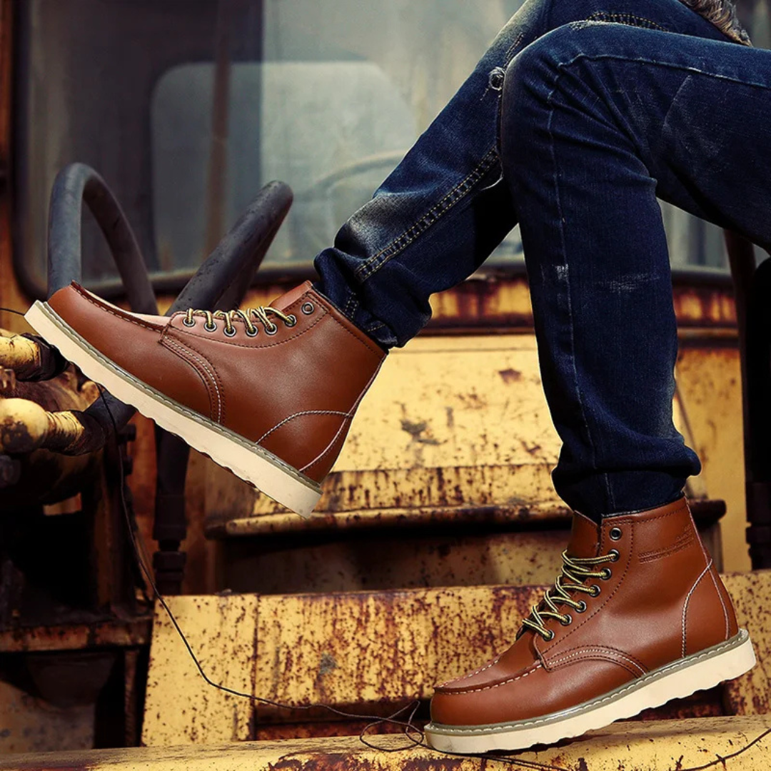 JansenStyle™ Cole | Vintage Leren Boots