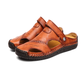 JansenStyle™ Chris | Orthopedische leren sandalen