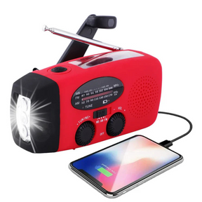 JansenStyle™ - Noodradio zaklamp en powerbank