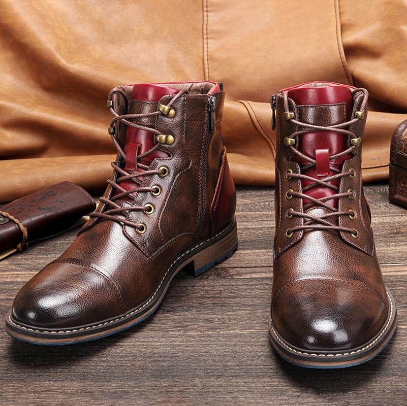 JansenStyle™ Dawson | Leren Oxford Boots