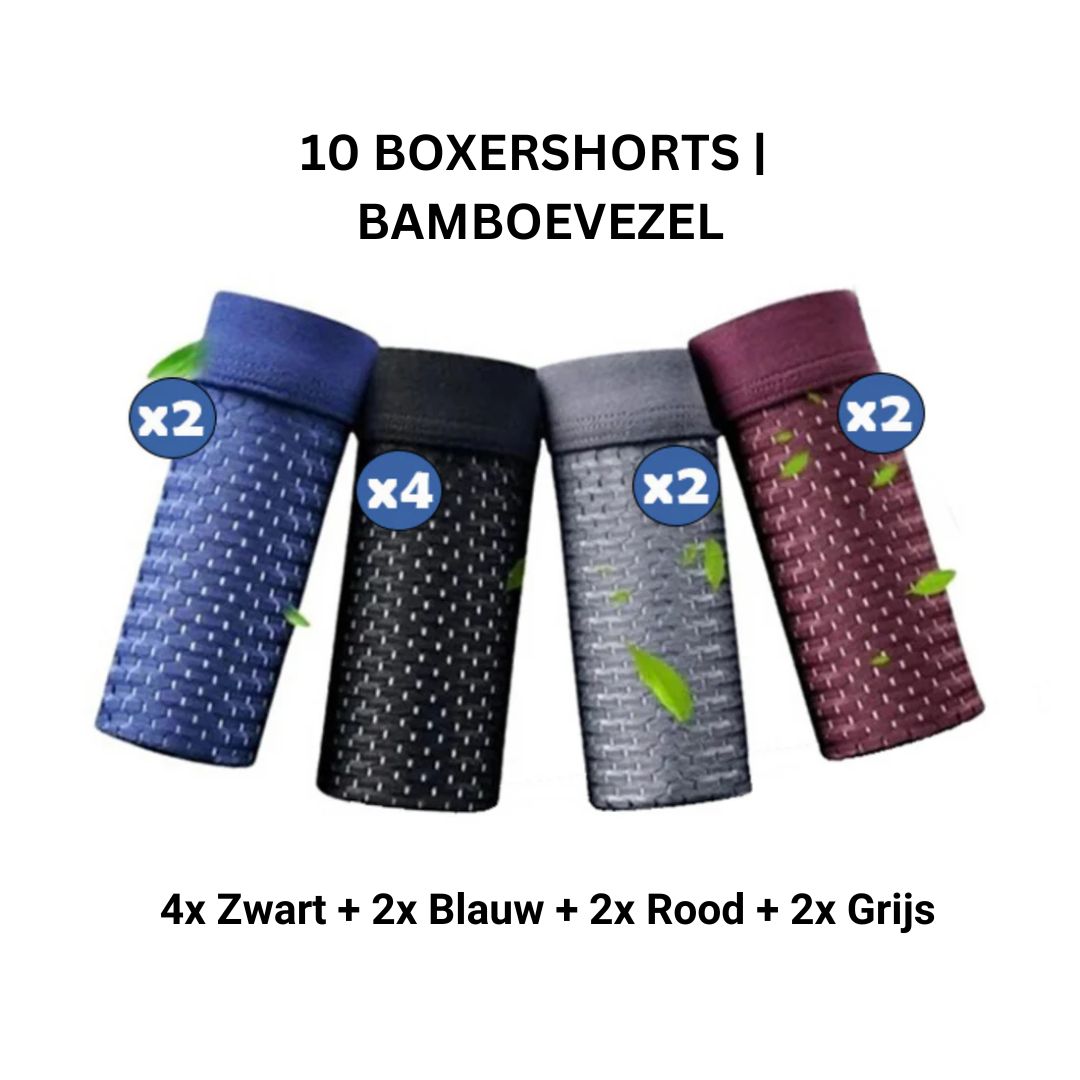 JansenStyle™ Boxr - Bamboe ondergoed, milieuvriendelijk - zacht, ademend en comfortabel voor lange tijd