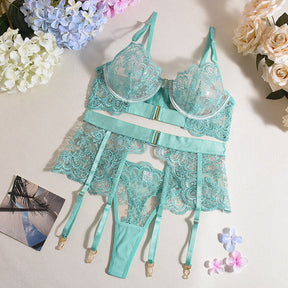 JansenStyle™ Aysha - 3-delige lingerieset