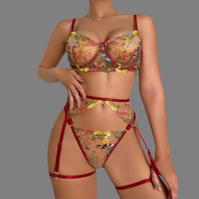 JansenStyle™ Vera - 3-delige Franse lingerieset