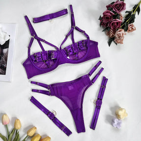 JansenStyle™ Zina | 4-delige lingerieset