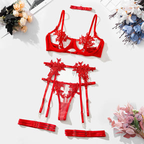 JansenStyle™ Verena - 3-delige Franse lingerieset