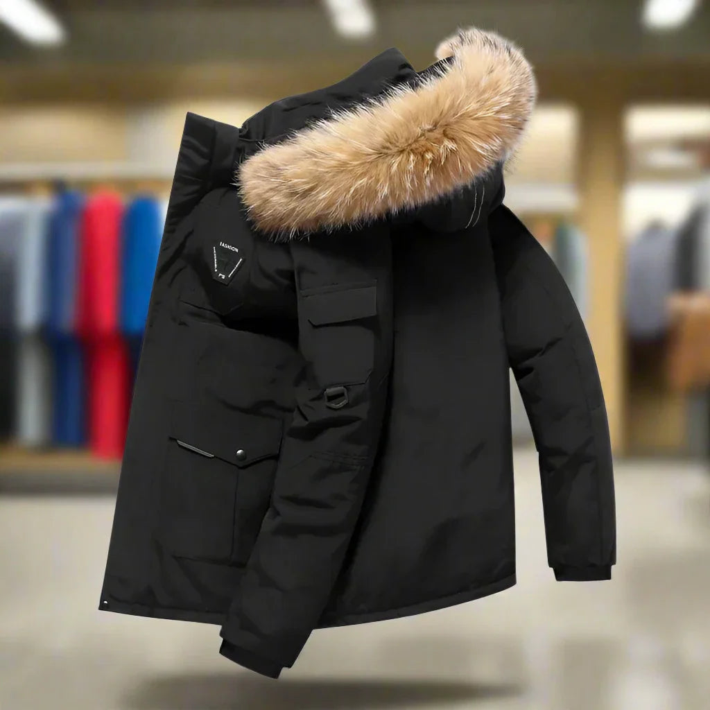 JansenStyle™ Josua | Premium warme winterjas met capuchon