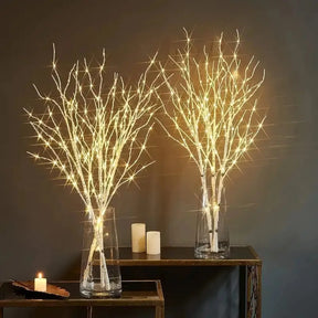 White Birch LED Lichten - Zachte gloed, aangename sfeer