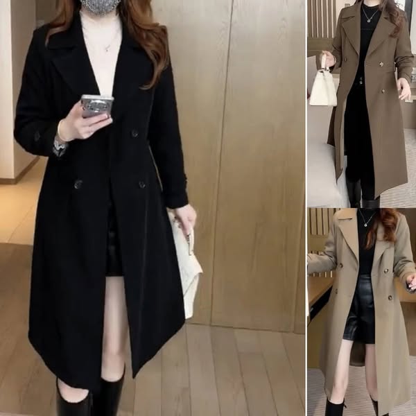 JansenStyle™ Beatrix | Stijlvolle Trenchcoat