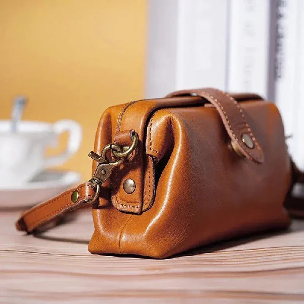 JansenStyle™ Adina - Nieuwe handgemaakte retro tas