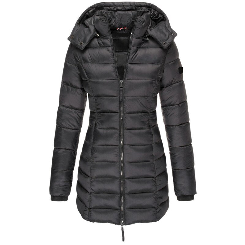 JansenStyle™ Elise - LANG DONSJACK VOOR HERFST EN WINTER