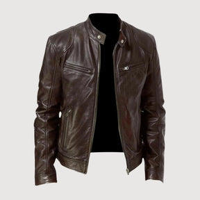 Markus | Veste en cuir premium