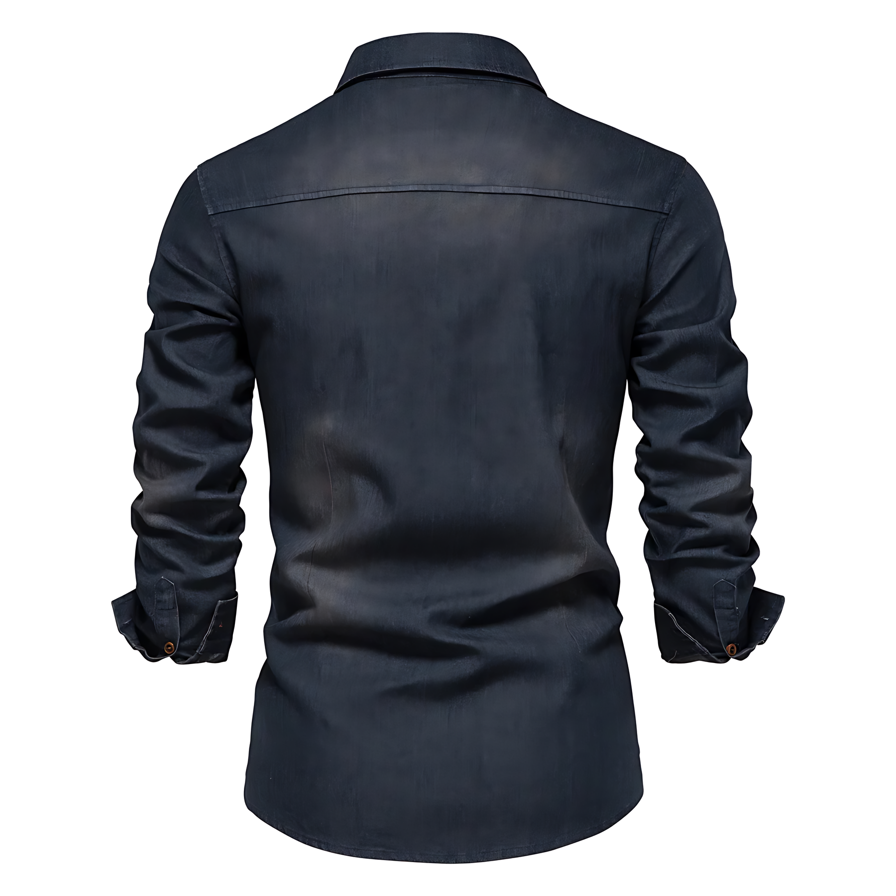 Ruggiero™ - Chemise en denim de coton pour homme