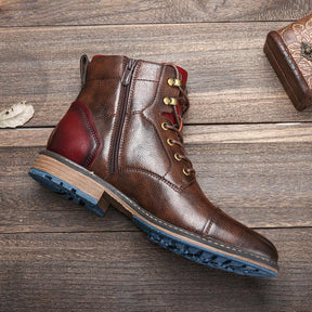 JansenStyle™ Dawson | Leren Oxford Boots