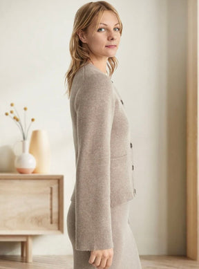 ansenStyle™ Linde - Cardigan met Knoopsluiting en Elegante Snit